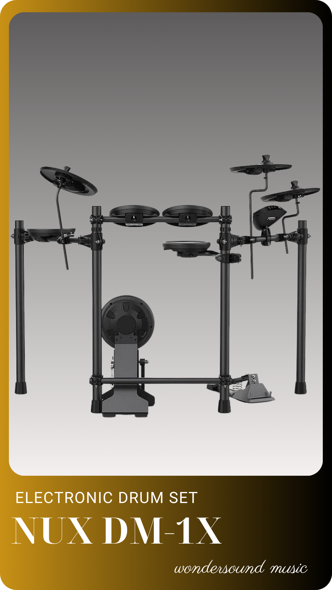  ELECTRONIC DRUM SET NUX DM-1X 