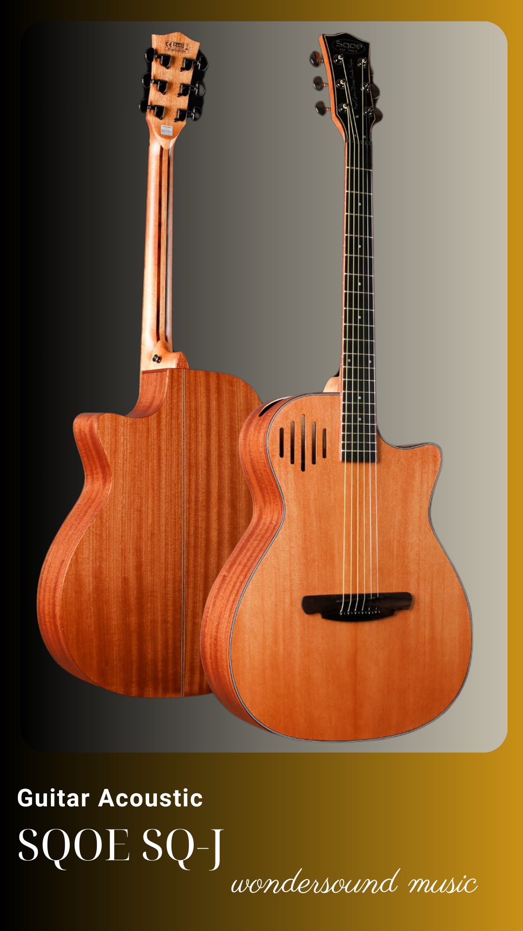 ACOUSIC GUITAR SQOE SQ-J