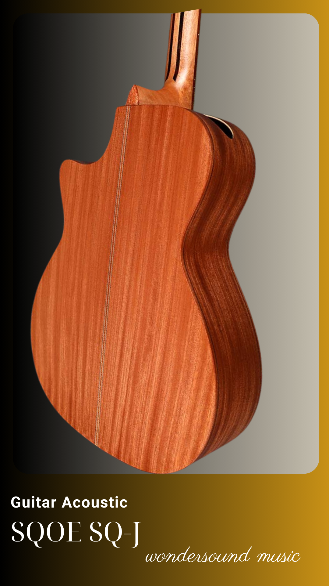 ACOUSIC GUITAR SQOE SQ-J