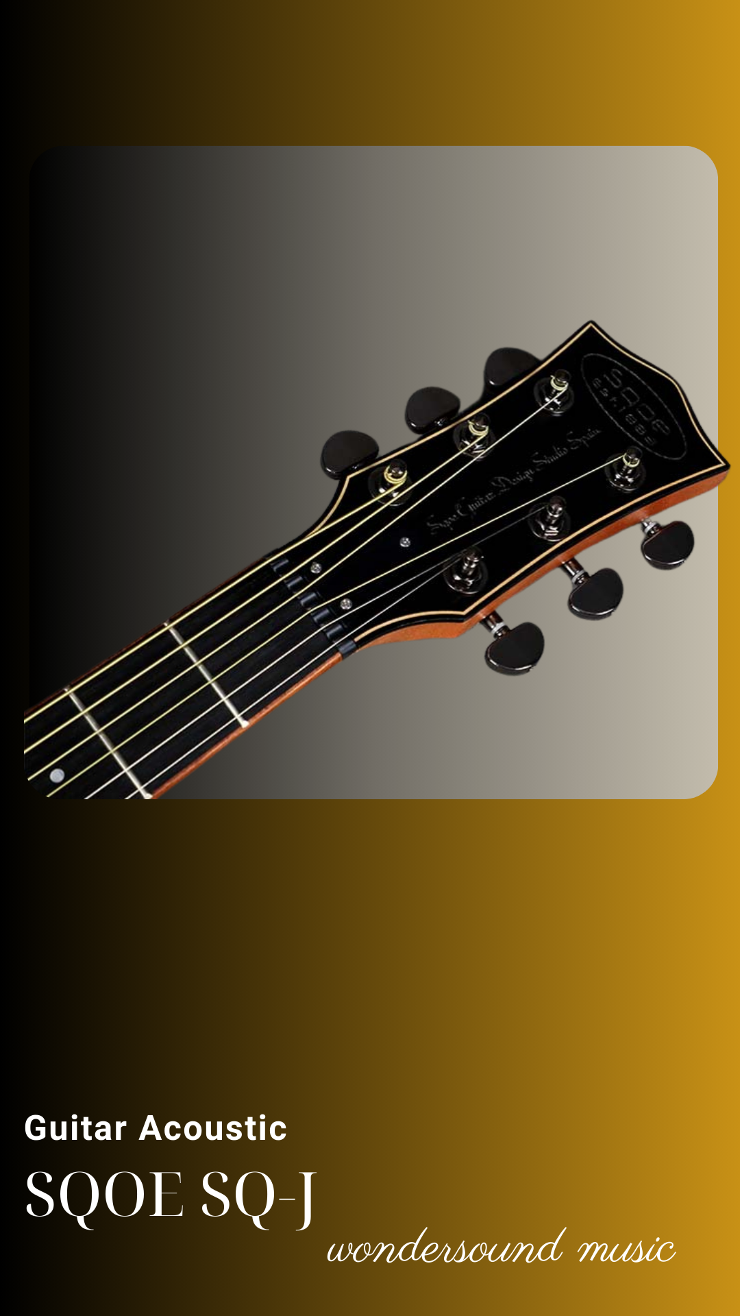 ACOUSIC GUITAR SQOE SQ-J