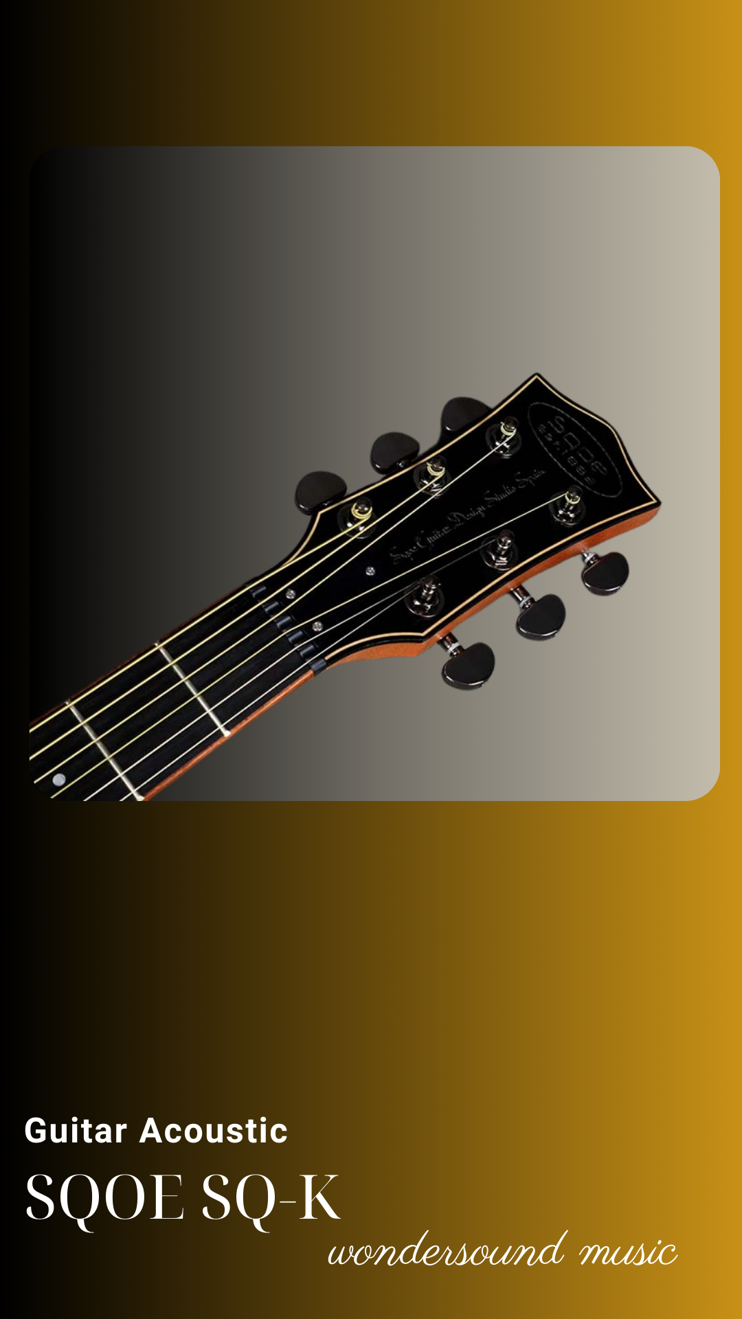ACOUSIC GUITAR SQOE SQ-K