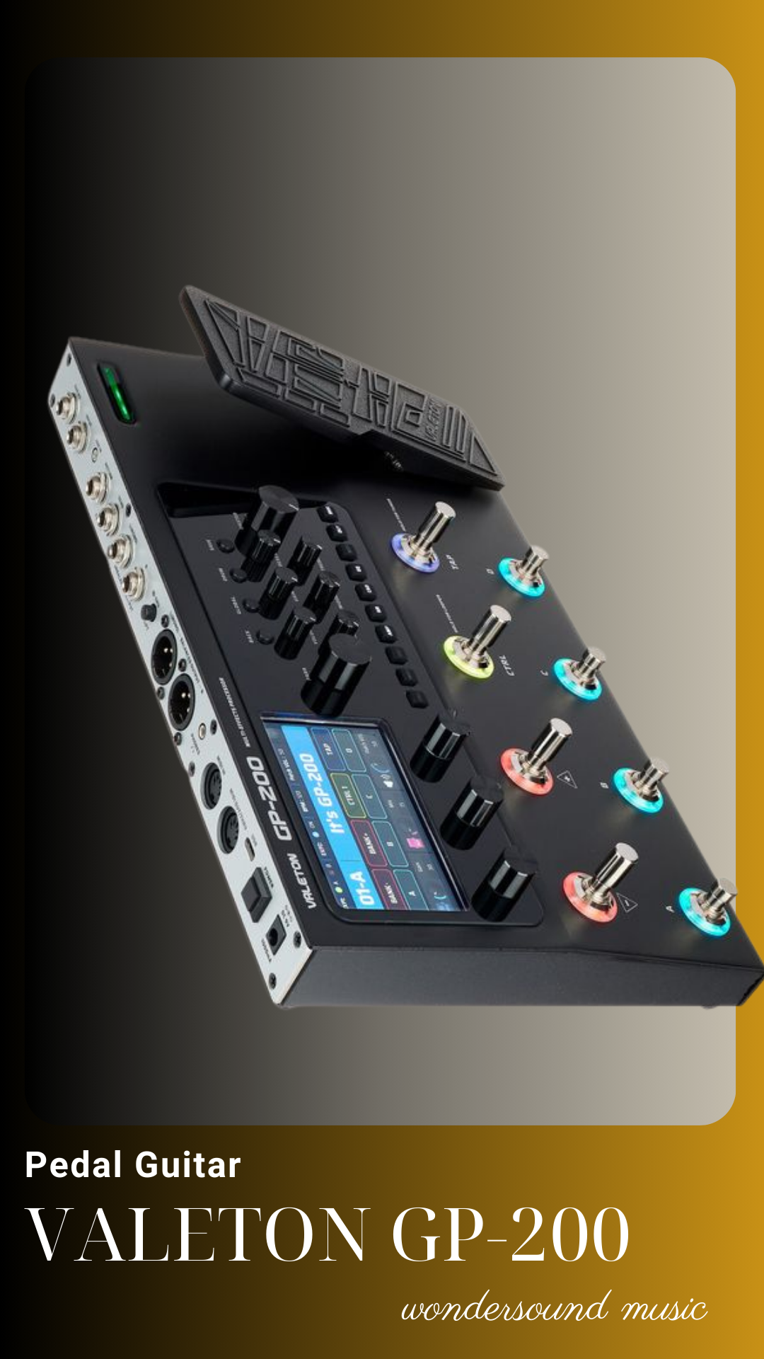 PEDAL GUITAR ELECTRIC (Multi Effects) VALETON GP-200