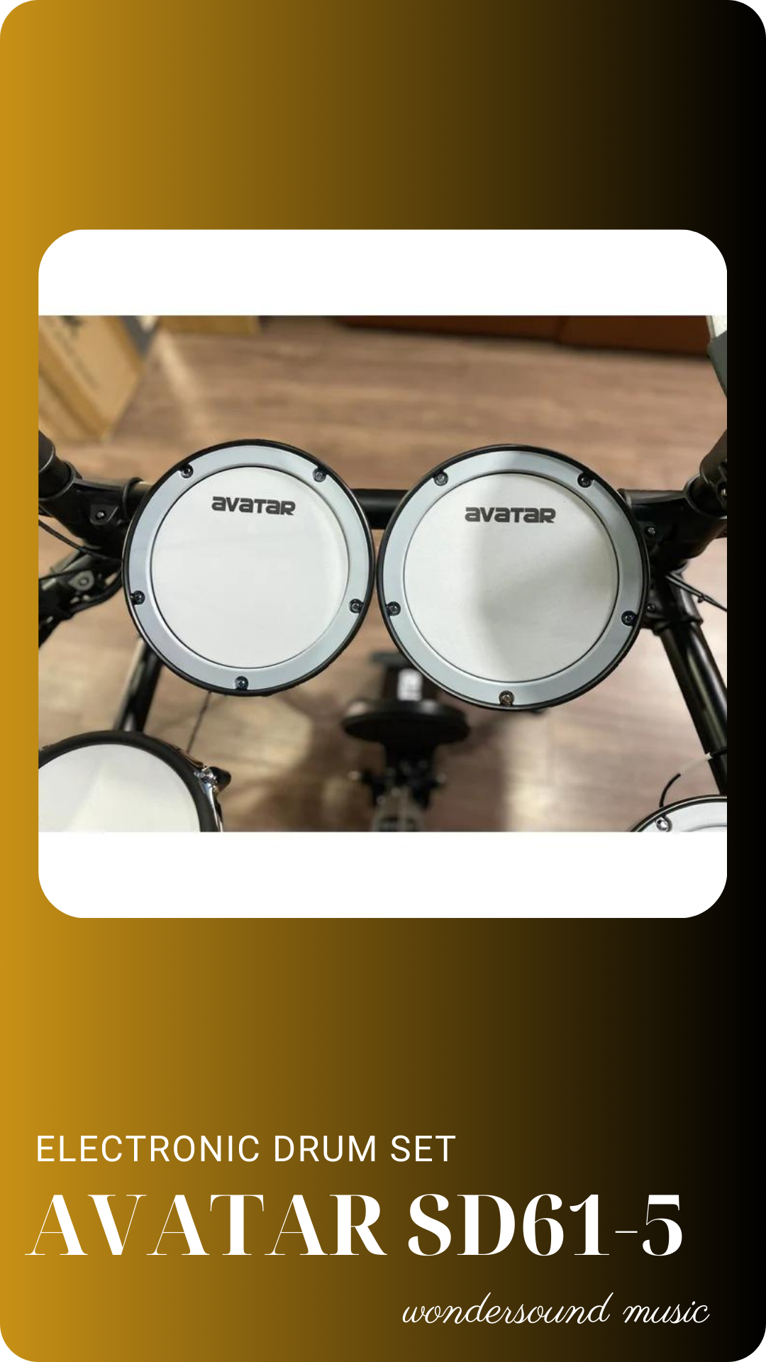 ELECTRONIC DRUM SET AVATAR SD61-5