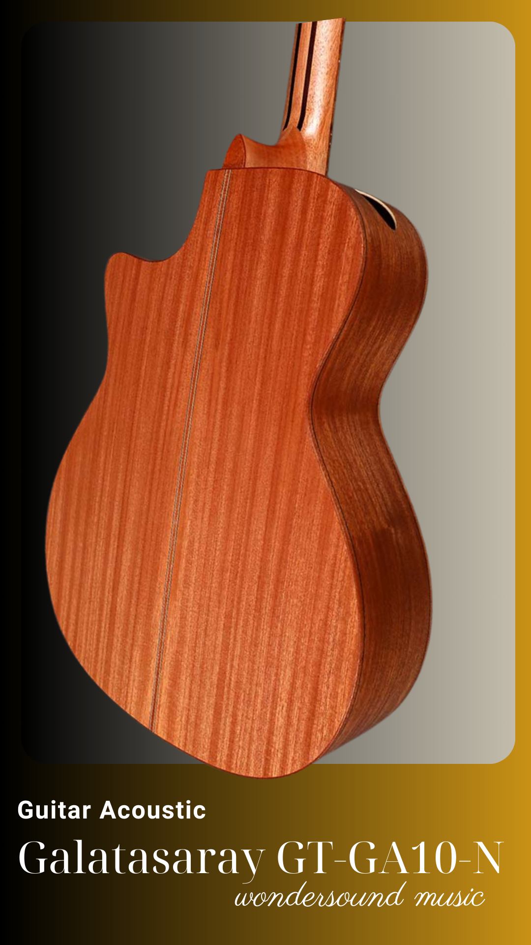 ACOUSIC GUITAR GALATASARAY GT-GA10-N