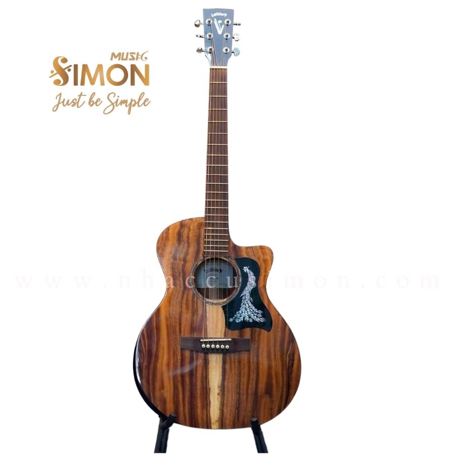 Đàn Guitar LuthierV V53CA-B Full Điệp