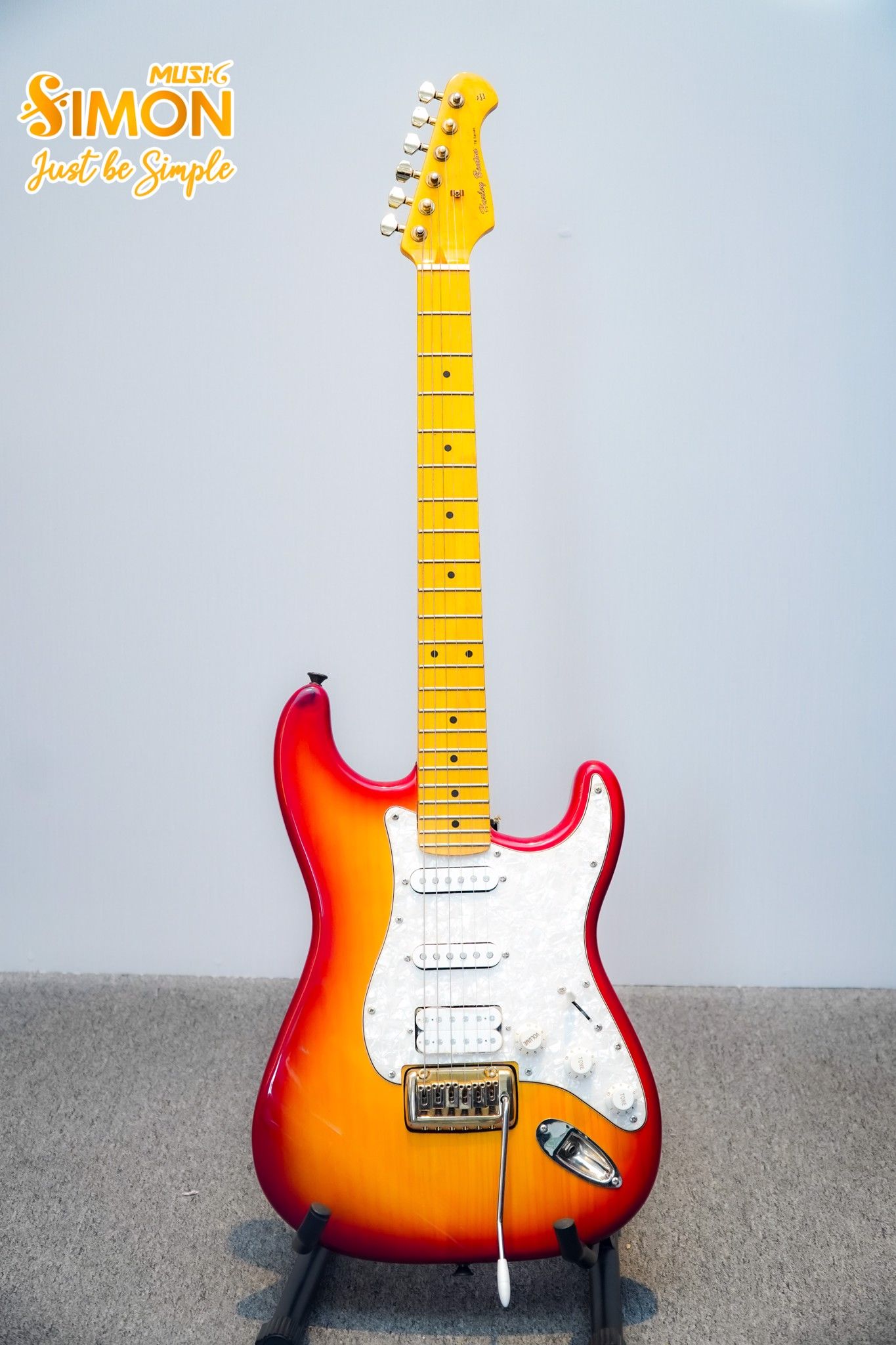 Đàn Electric Guitar Strat - Đỏ Lửa