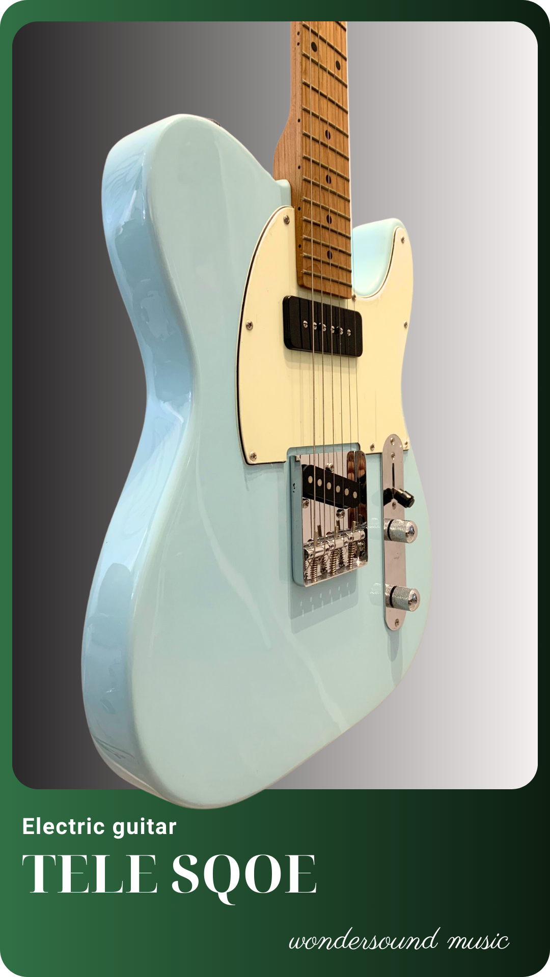 ELECTRIC GUITAR SQOE TELECASTER