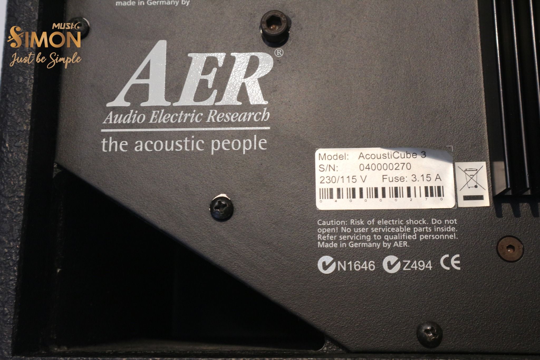 AER Acoustic cube 3 Amplifier