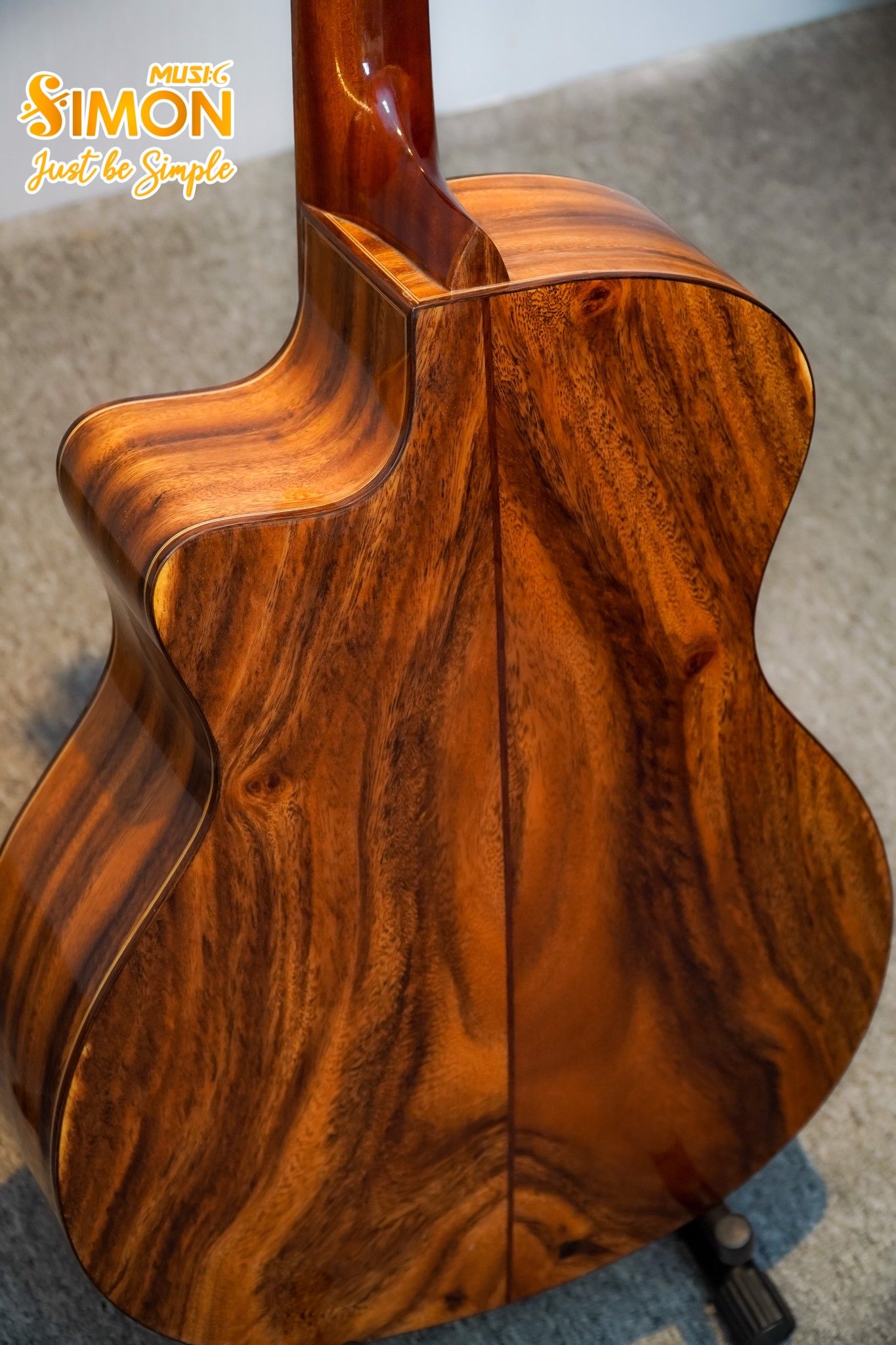 Đàn Guitar LuthierV V53CA-B Full Điệp