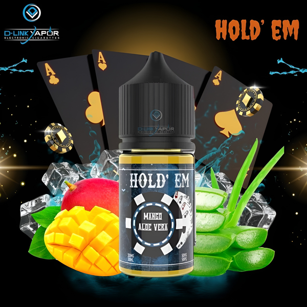 Tripple T Vapor - Hold' Em Mango Aloe Vera Ice (Xoài Nha Đam) Salt Nic 30ml