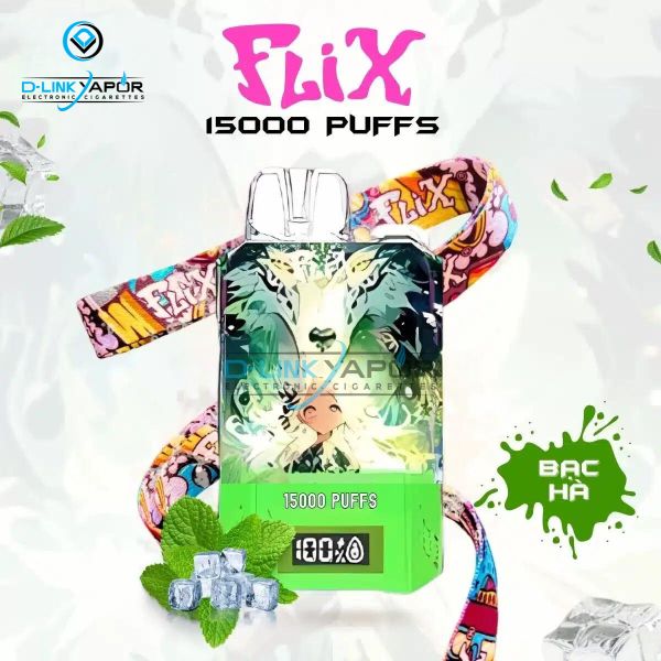 Pod 1 Lần Flix 15000 Puffs Chính Hãng