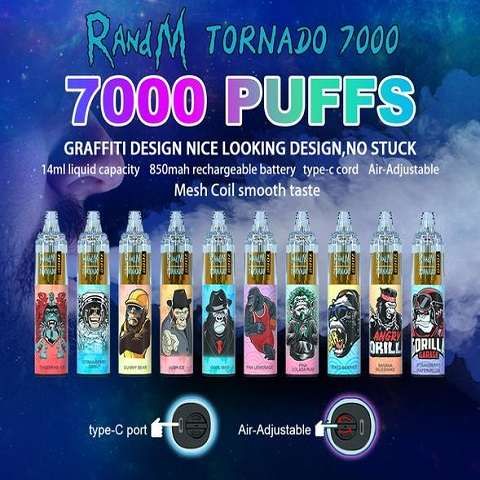 Randm Tonardo 7000 Puffs - Airflow Control