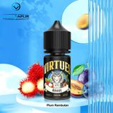 Virtues - Brave Plum Rambutan ( Mận Mix Chôm Chôm ) Salt Nic 30ml