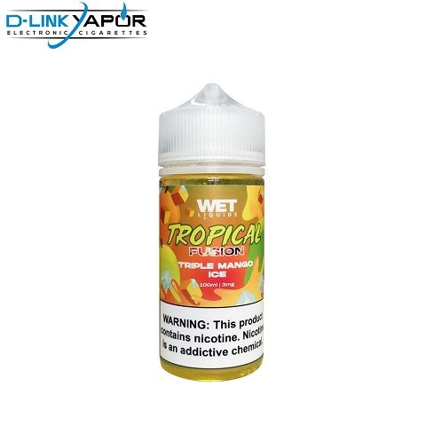 Wet Liquids - Tropical Fusion Triple Mango Ice (Xoài Lạnh) Freebase 100ml