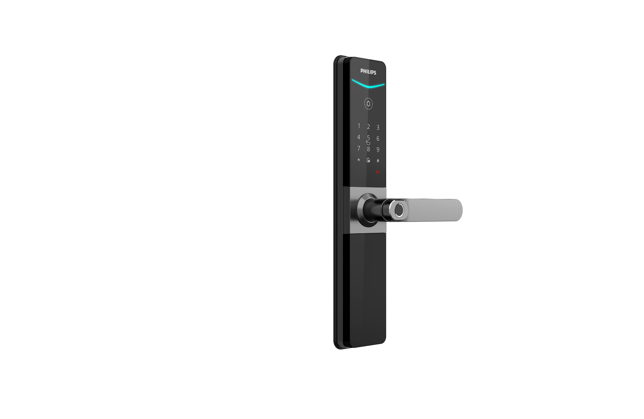 Khóa Cửa Philips DDL610-5HBS Điện Tử Thông Minh Vân Tay