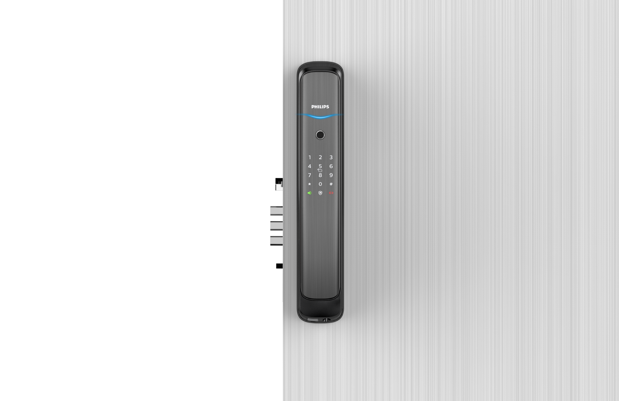 Khóa cửa Philips DDL702E điện tử thông minh độc đáo hiện đại
