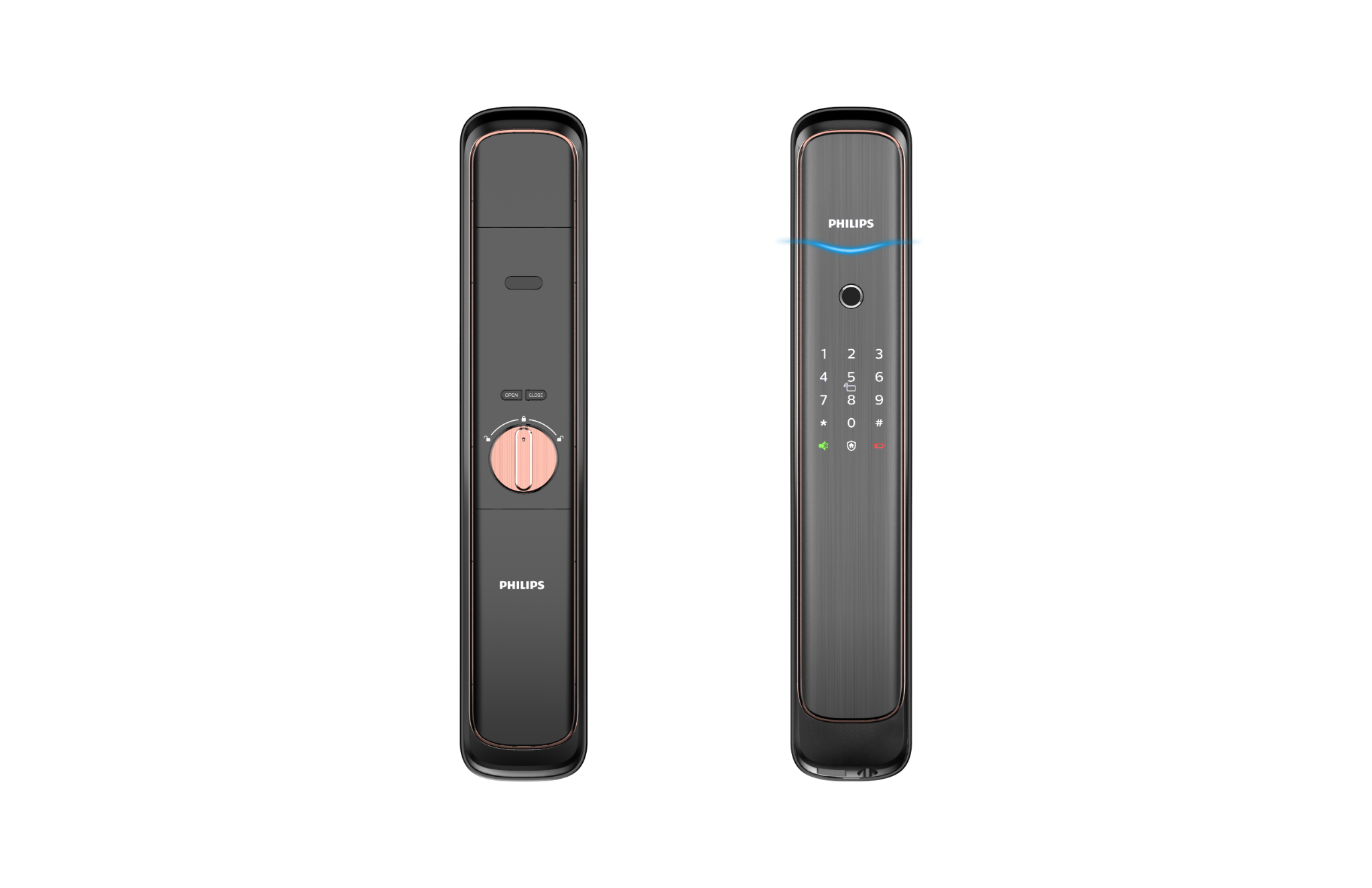 Khóa cửa Philips DDL702E điện tử thông minh độc đáo hiện đại
