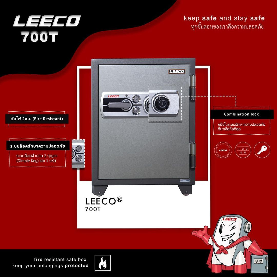 Két sắt LEECO 700 (155kg) Nhập Khẩu Thái Lan