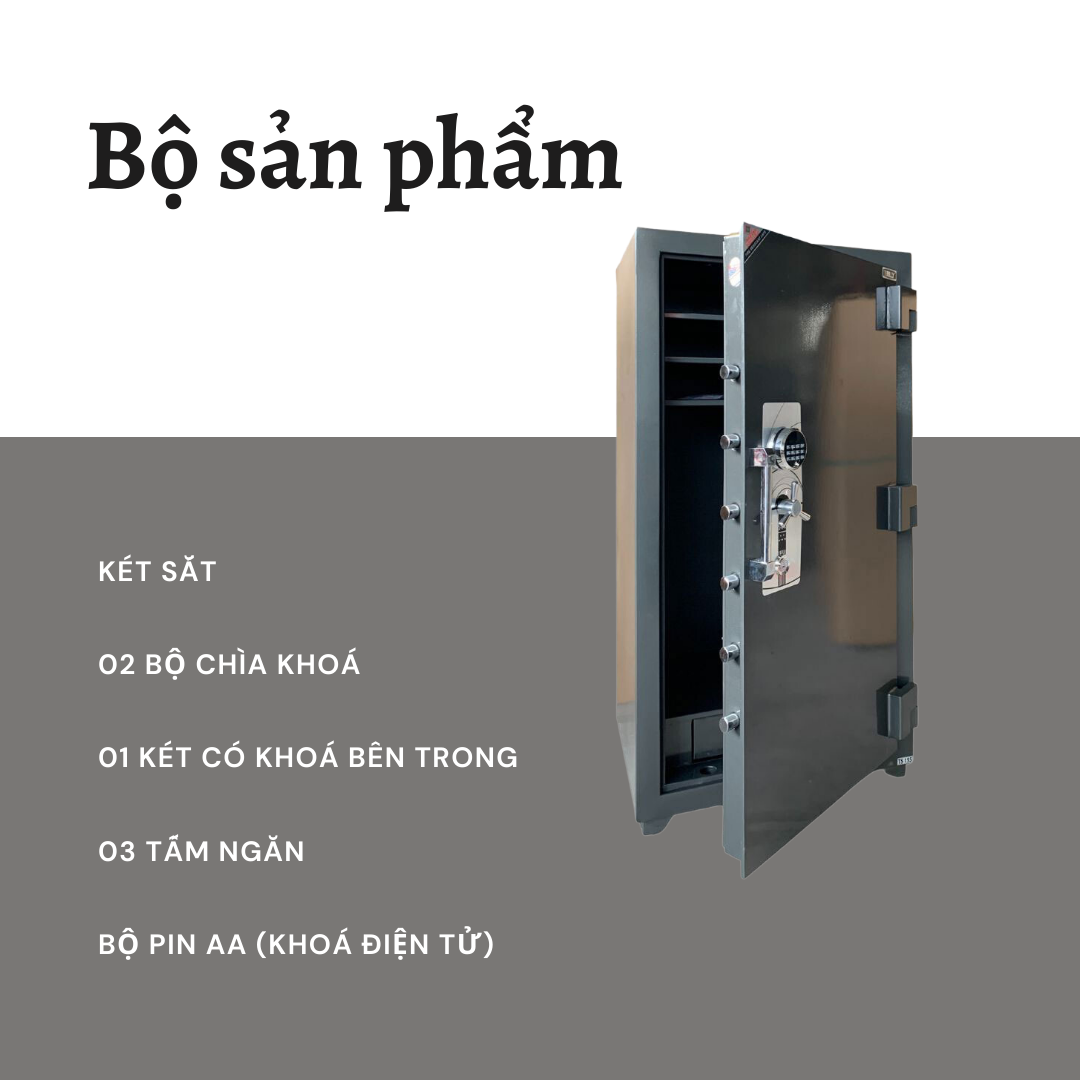 Két Sắt TRULY TSD-155 Siêu Cường Két Trong Két