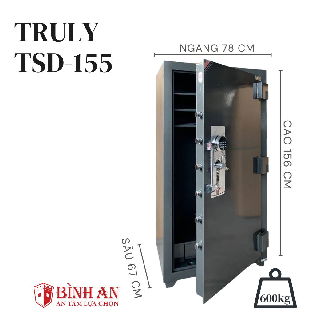 Két Sắt TRULY TSD-155 Siêu Cường Két Trong Két