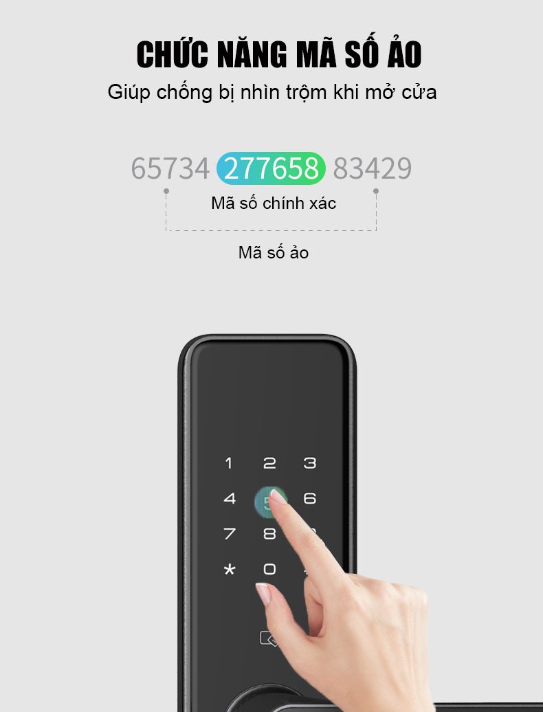 Khoá Cửa Thông Minh KAADAS S500-C