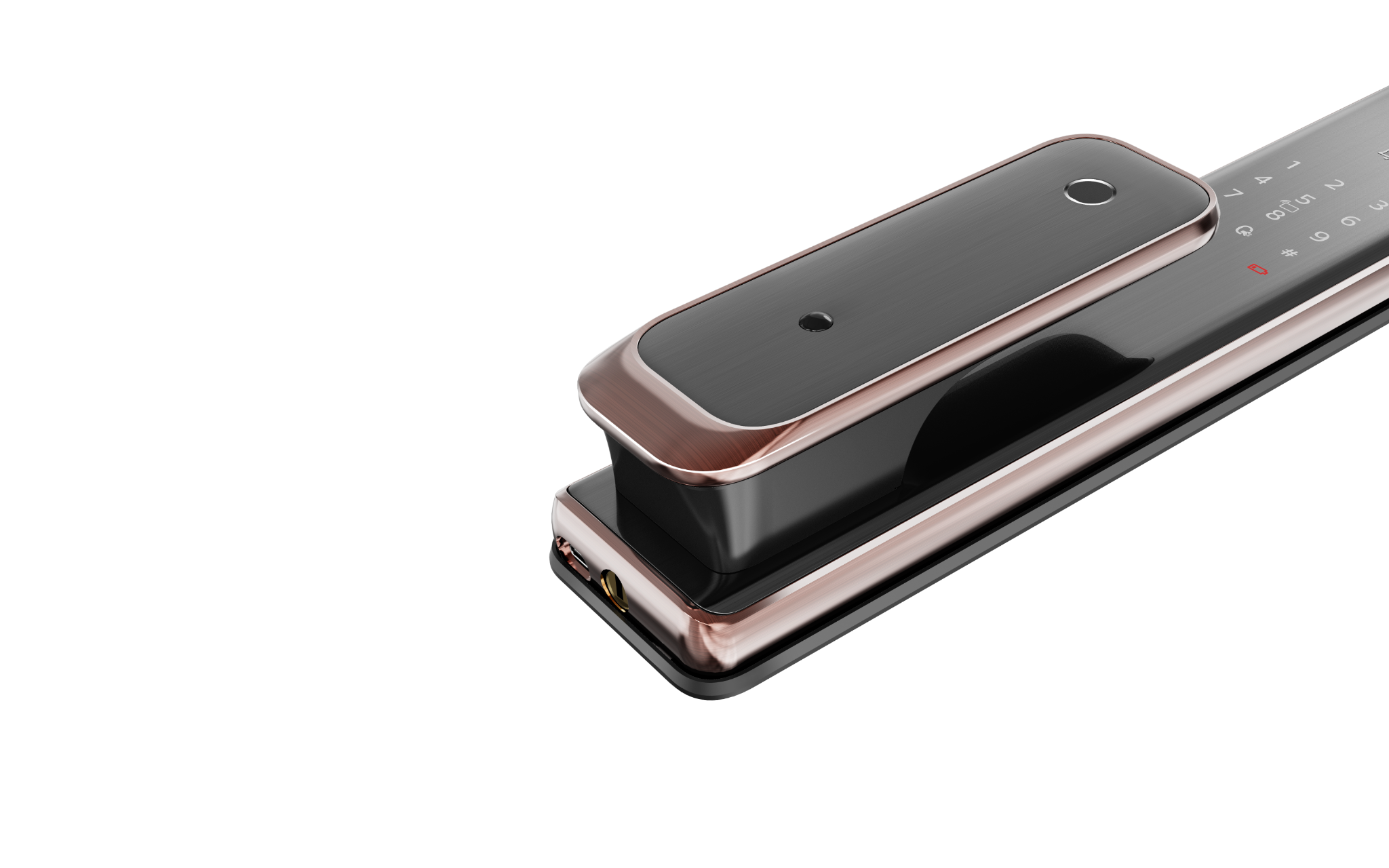 Khóa cửa Philips Alpha-VP-5HWS Thông Minh Vân Tay Bảo Mật Có Camera