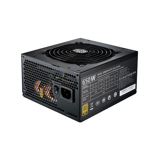 Nguồn Cooler Master MWE Gold 650w (80 Plus Gold Full Modular/Màu Đen)