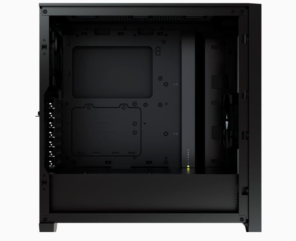 Case  Corsair 4000D TG Black (Mid Tower/Màu Đen)