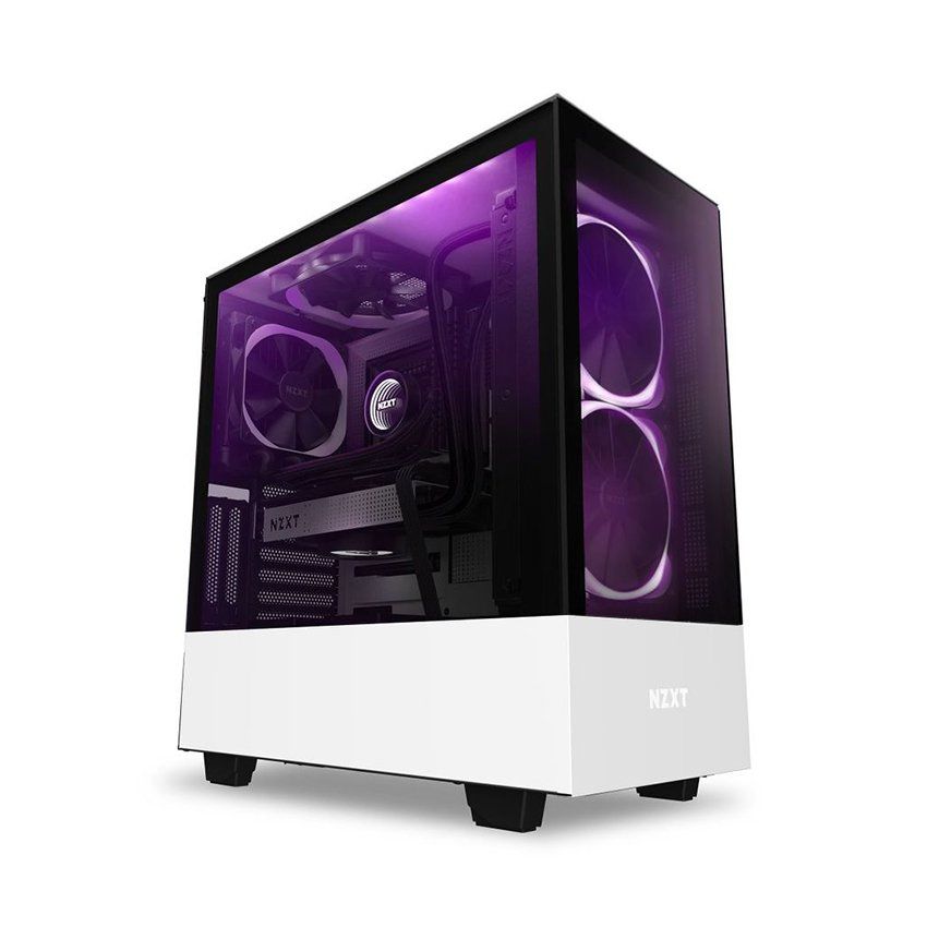 Vỏ Case NZXT H510 Elite (Mid Tower/Màu Trắng)