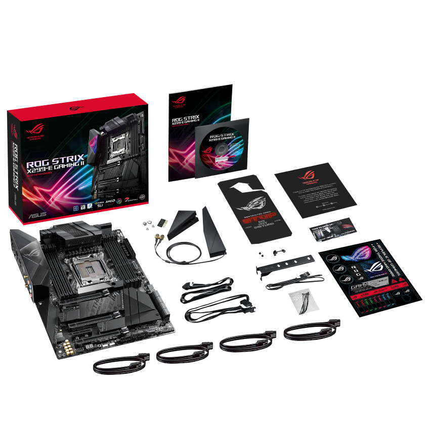 Mainboad ASUS ROG STRIX X299 - E GAMING II (Intel X299, Socket 2066, ATX,8 khe RAM DDR4)