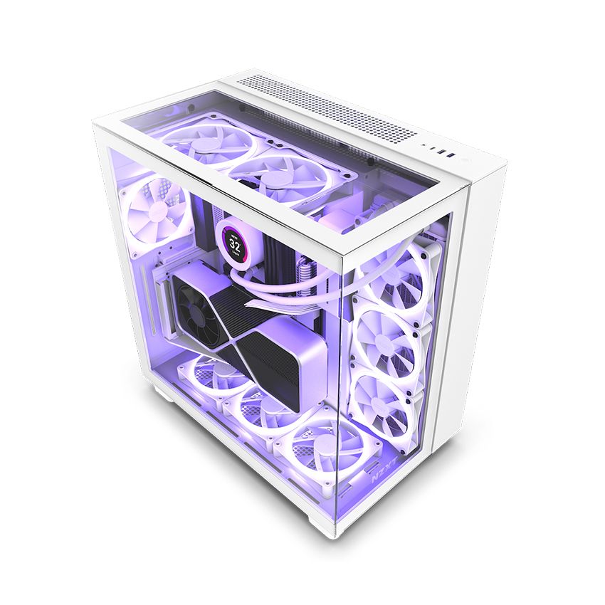 VỎ MÁY TÍNH NZXT H9 ELITE (CM-H91EW-01) (MID TOWER/MÀU TRẮNG)