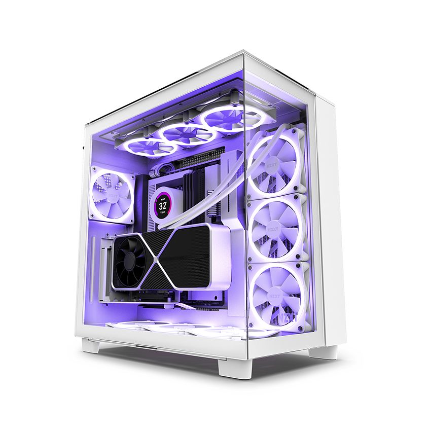 VỎ MÁY TÍNH NZXT H9 ELITE (CM-H91EW-01) (MID TOWER/MÀU TRẮNG)