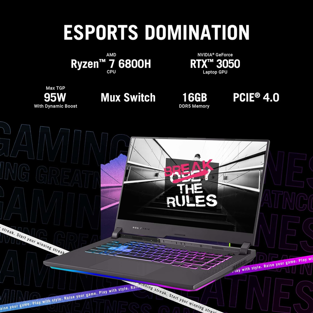 Laptop ASUS ROG Strix G15 - Màn hình 15.6