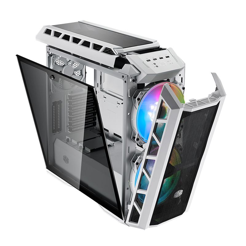 Case Cooler Master MasterCase H500P TG MESH WHITE ARGB