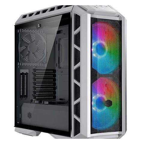 Case Cooler Master MasterCase H500P TG MESH WHITE ARGB