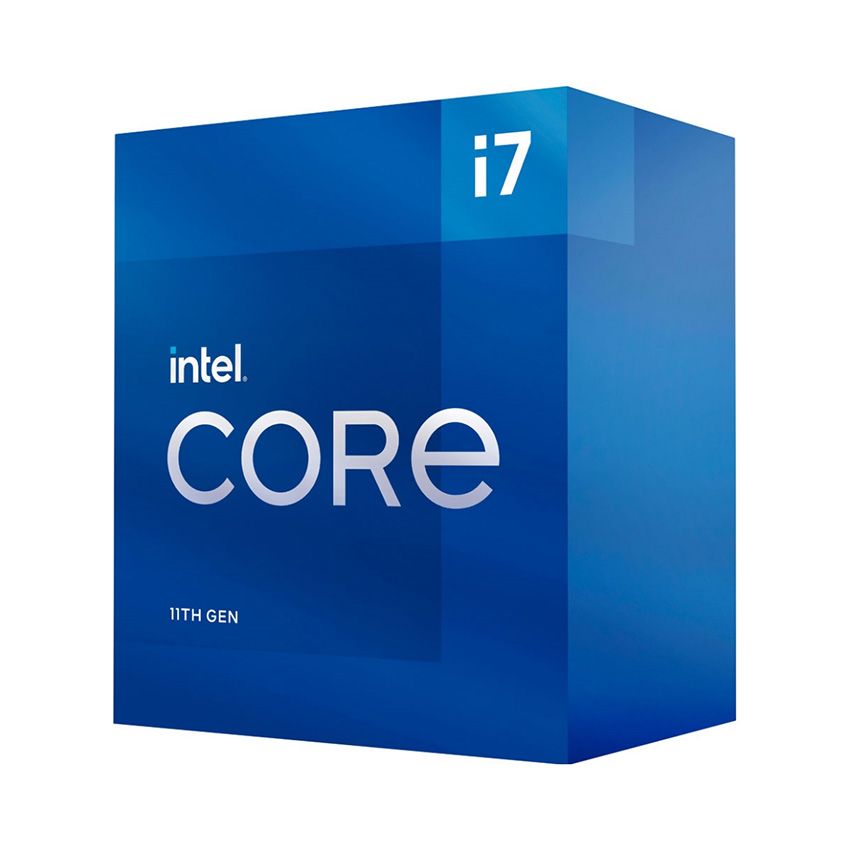 CPU Intel Core i7 11700 (2.5GHz turbo up to 4.9Ghz, 8 nhân 16 luồng, 16MB Cache, 65W) - Socket Intel LGA 1200
