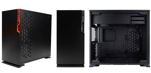 Case InWin 101 Black - Full Side Tempered Glass (Mid Tower)
