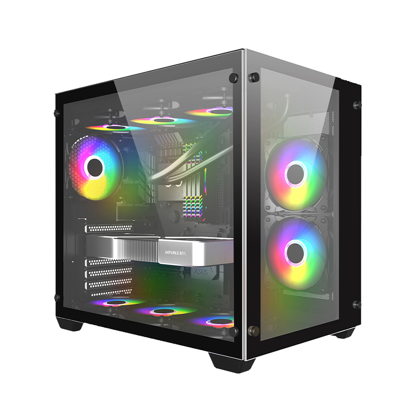 Vỏ Case 1stPlayer MegaView MV7 Black ATX