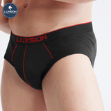  Quần Lót Nam Briefs Cotton Cạp 2.5 Luxsion Màu Đen 