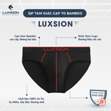  Quần Lót Nam Briefs Cotton Cạp 2.5 Luxsion Màu Đen 