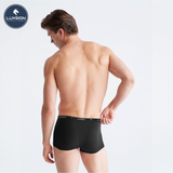  Quần Lót Nam Boxer Cotton Cạp 1.5 Luxsion Màu Đen 