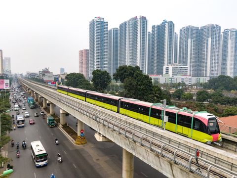 Tuyến đường sắt đô thị thí điểm thành phố Hà Nội đoạn Nhổn – Ga Hà Nội