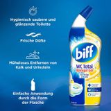 Dung dịch tẩy rửa vệ sinh bồn cầu đa năng Biff WC Total - Chai 750ml (10)