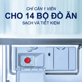 Viên rửa bát Finish Power All in 1 hương Soda - Túi 100 viên (6)