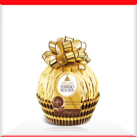 Sô cô la hảo hạng Ferrero Rocher nhập khẩu Đức hình cầu nơ 240gr (8)
