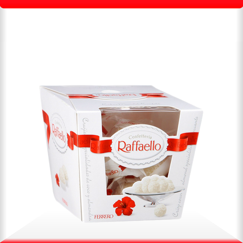 Sô cô la Dừa Raffaello nhập khẩu Đức thơm ngon hảo hạng - Hộp giấy 150gr (6)