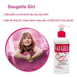 Dung dịch vệ sinh dành cho bé gái Saugella Đức - Chai 200ml (24)