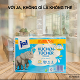 Giấy lau bếp đa năng Ja nhập khẩu Đức - Bịch 4 cuộn x 128 tờ (8)