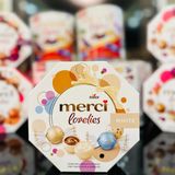 Kẹo socola hảo hạng Merci Petis hộp lục giác Lovelies Creamy - Hộp 185gr (7)