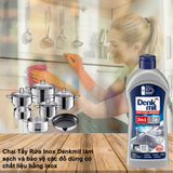 Kem tẩy bồn chậu inox - chrome - đồng Denkmit - Chai 300 ml (6)